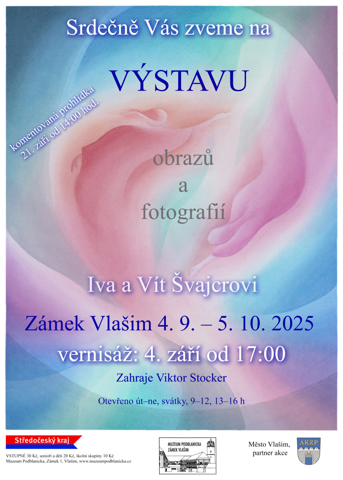 Výstava Iva a Vít Švajcrovi v zámku Vlašim